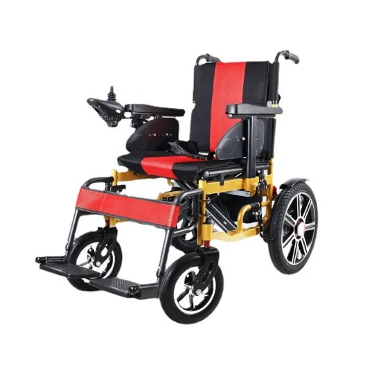 High Security Foldable Electric Wheelchair: Affordable and Efficient Mobility Solution for the Disabled