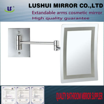 best selling hotel LED bathroom magnification venetian mirror glass