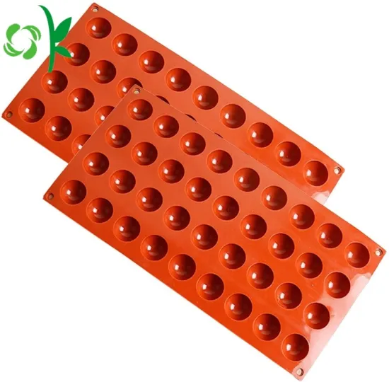 Small Semicircles Silicone Hot Chocolate Candy Mold