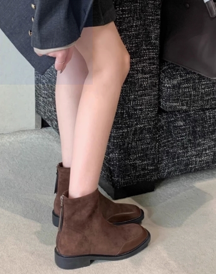 autumn and winter Ladies' warm wool boots