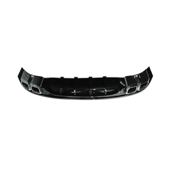 Bright Black Rear Lip Spoiler Diffuser for Hyundai Elantra 16-18