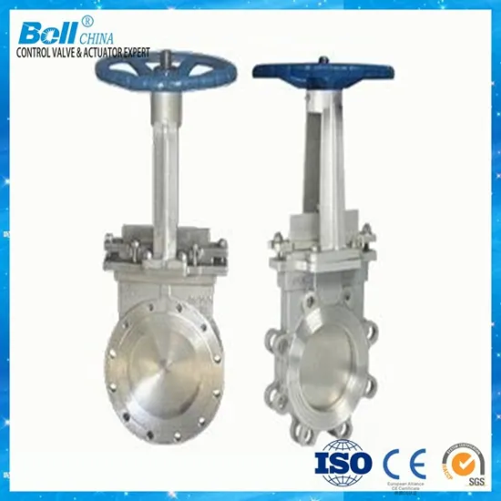 cast iron electric actuated 6 inch knife gate valve for pvc pipes