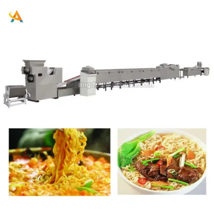 Instant Noodle Production Line: Grain Product Making Machines for Cereal and Corn Noodles