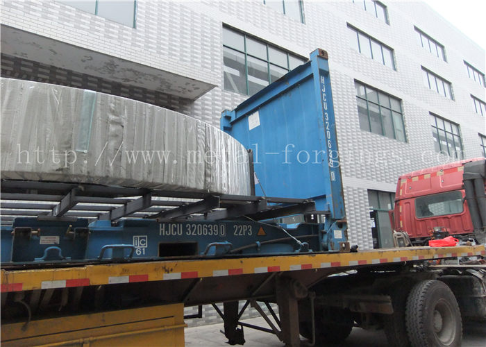 Hot rolled big mining gear blank