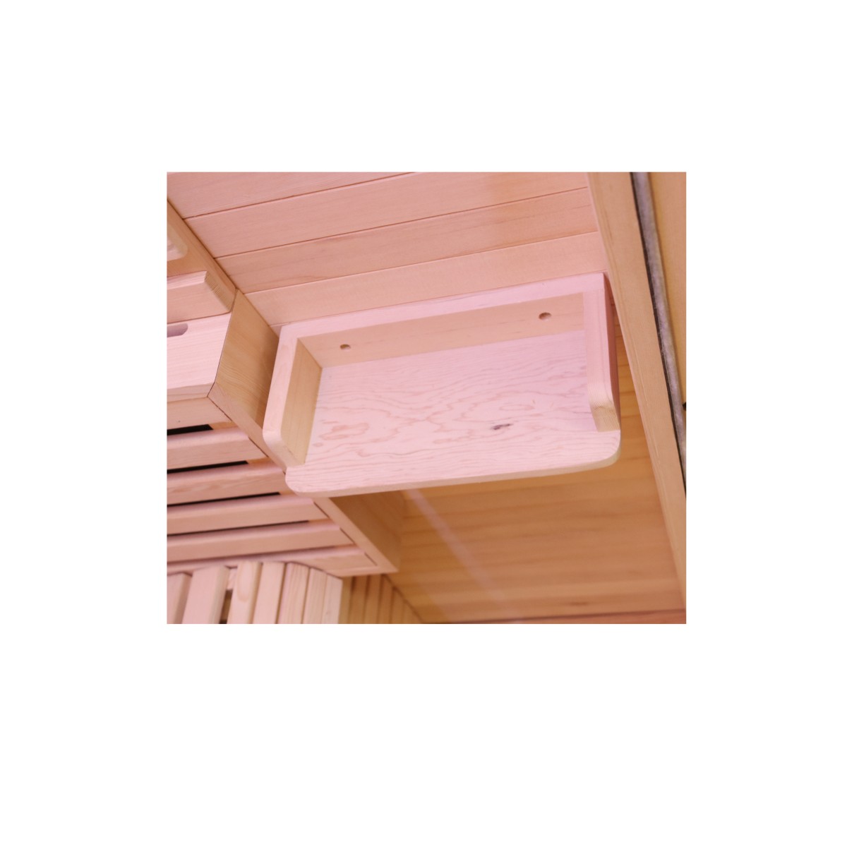 Wood infrared sauna