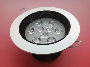 New anti-glare7w LED ceiling light steady constant current driver lamp