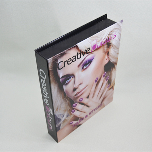 Benutzerdefinierte gedruckte farbige kosmetische Geschenkbox magnetisch
