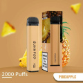 2000 Puffs Electronic Cigarette Gunnpod 8ml Vape Pen