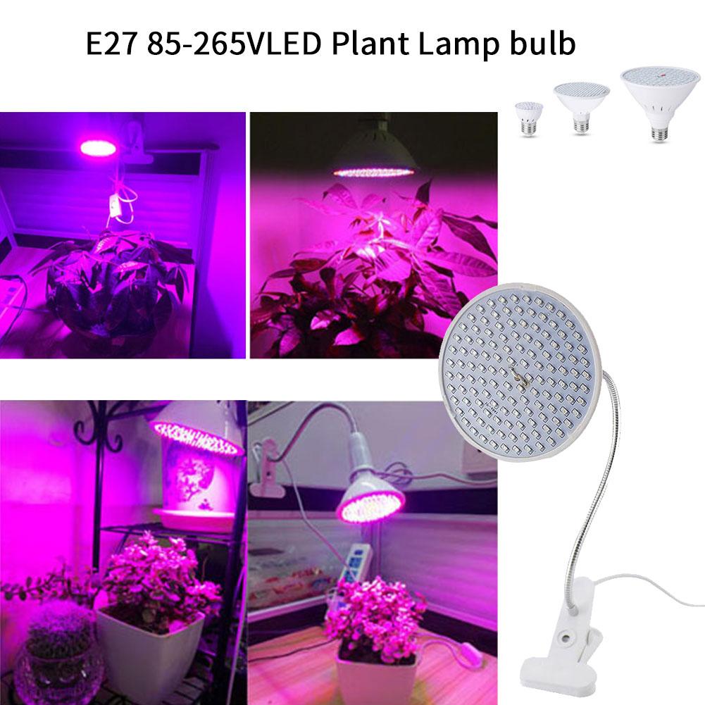 E27 85-265V LED Plant Lamp Plant Growth Light For Greenhouse Growbox Cultivation Workshop Vegetables Flower Grow Faster