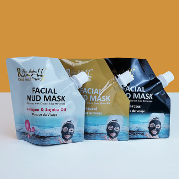 CM Customized Logo Food Grade Plastic Doypack Pouches for Sauces and Ketchup