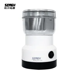 Electric Coffee Bean Grinding Grinder Stainless Steel