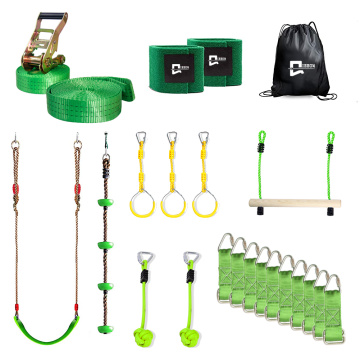 Slack line Monkey Bars Kit