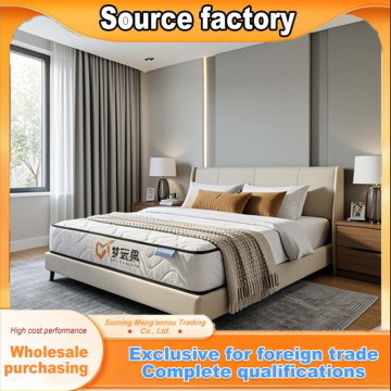 Lightweight Compressed Roll Mattress for Home Use