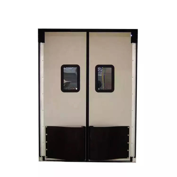 Automated Barrier-Free Traffic Doors for Safety in Commercial Kitchens