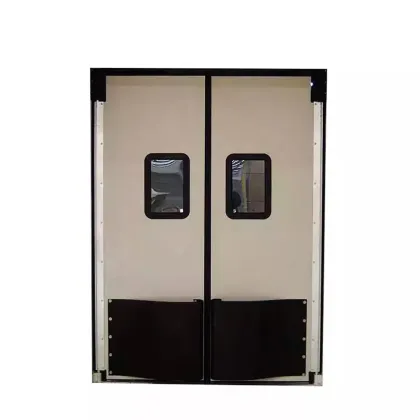 Automated Barrier-Free Traffic Doors for Safety in Commercial Kitchens