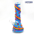 Polymer Clay Vasper bong con arco iris