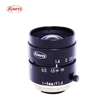 KOWA LM8JC 8mm C-Mount Machine Vision Lens: High Resolution, Low Distortion Industrial Camera Lens