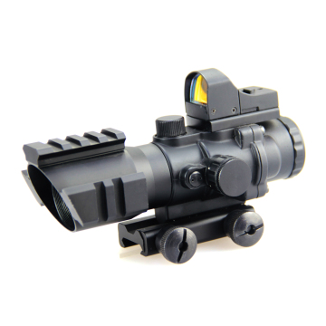 Red, Green, Blue Illumination Hotselling Scope with Mini Red Dot Sight