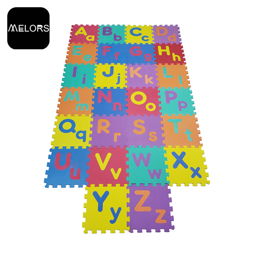 Tapis de jeu pour bébé en mousse éducative non toxique Alphabets