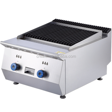 Piastra a gas LPG da tavolo elettrico con controllo della roccia e della temperatura del ferro per barbecue esterno e griglie