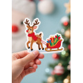 Pegatinas de regalo de Navidad personalizadas