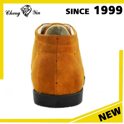 Hot Sale camel color Suede ODM Casual Boots For Men