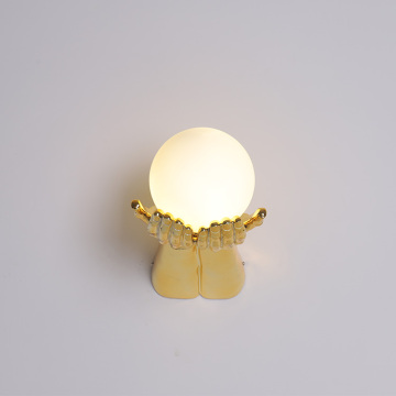 Wholesale Fashion Gold Mannequin Hands for Lamp Display