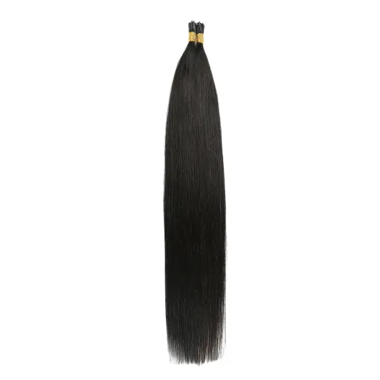 100% remy Virgin human hair Extensions Silky straight Stick I tip Hair Extension double drawn Pre Bonded I Tip Hair Extensions