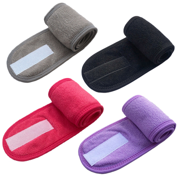 Microfiber Stretch Facial Headband for Makeup and Spa