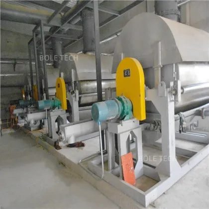 Yeast rotary drum scraper dryer Rotary drum flaker