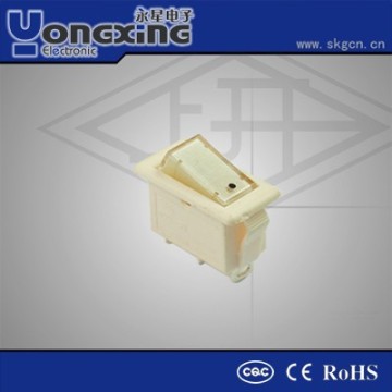 Hot sale 10/16A 125/250V AC Single pole single throw illuminator electric Rocker Switch