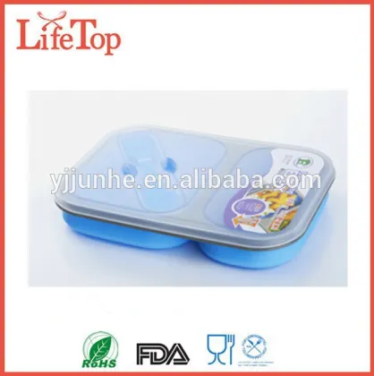 Eco Silicone Collapsible Meal Kit Food Storage Container