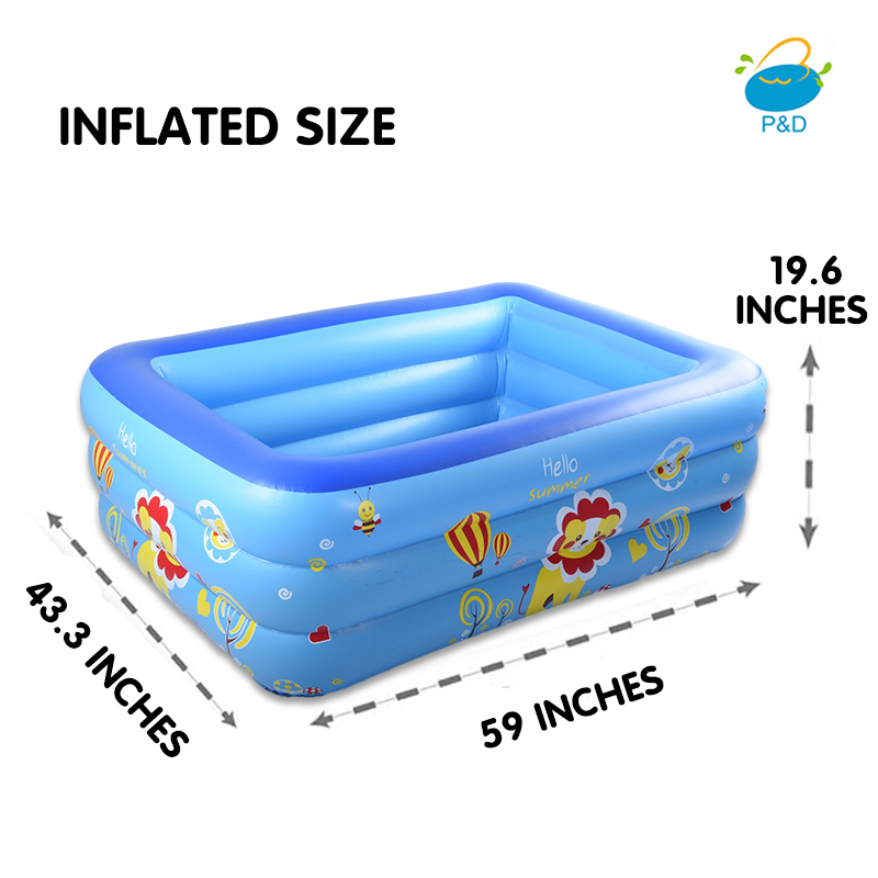 Wholesale Inflatable Pool Plastic Inflatable Swimming Pool