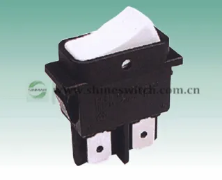 Shanghai Sinmar Electronics RL1-8 Rocker Switches 10A250VAC 3PIN Round Ship Switches