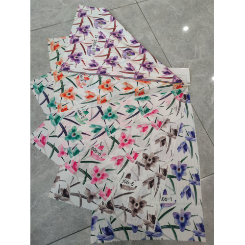 Mode Stright Striped Stretch Printed Satin Stoffe