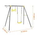 Spielplatz Triple Function Outdoor Kids Swing Set