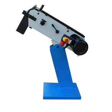 S-75 Belt Grinder: Industrial Metal Polishing and Grinding Machine for Manufacturing Plants