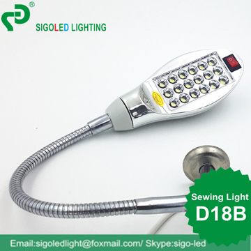S D18B-1W led sewing machine lamp,AC110V220V380V