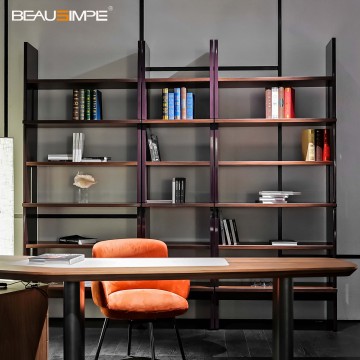 Modern Solid Wood Frame Bookshelf