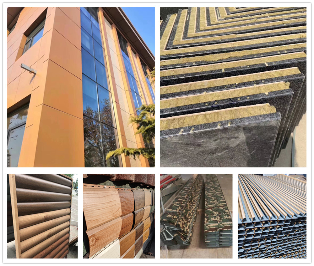 wood marble grain steel