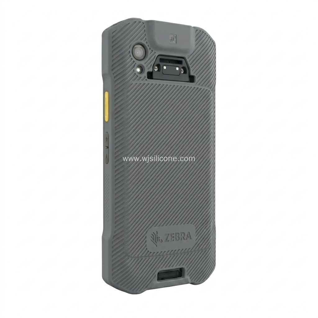 Silicone Industirial Portable Device Case for Zebra TC21