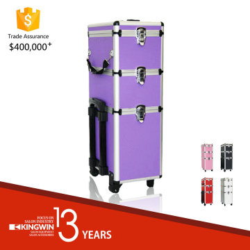 Professional stylish Purple Salon Barber tool case