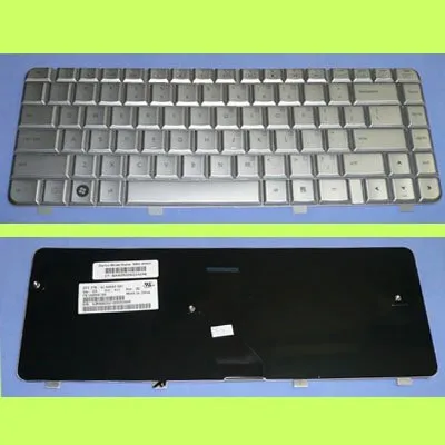 New Original Hp Dv4 Laptop Keyboard Silver 486901-001