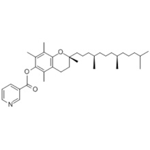 3-Pyridinecarboxylicacid,( 57263463,2R)-3,4-dihydro-2,5,7,8-tetramethyl-2-[(4R,8R)-4,8,12-trimethyltridecyl]-2H-1-benzopyran-6-ylester, rel- CAS 51898-34-1