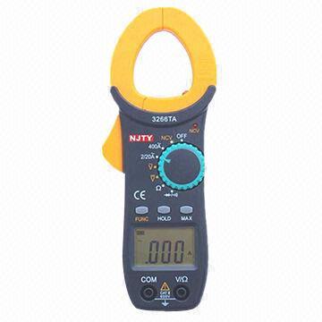 Digital clamp meter, measuring ACA/ACV/DCV and resistor