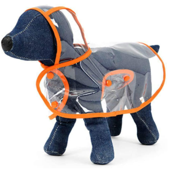 Transparent Pet Dog Raincoat