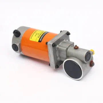 Worm Gear 24V 80W Frame 80mm DC Motor