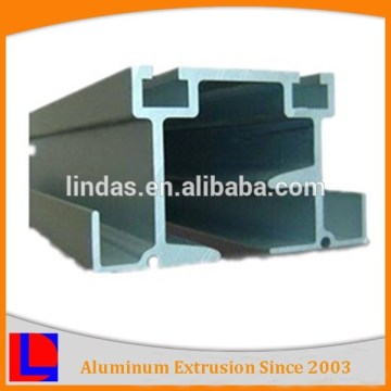 6000 series square Industrial extruded aluminum profiles with customized surface treatments