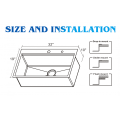 CUPC SUS304 Sinks Handmade Kitching Station Station Kichen Sinken