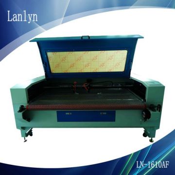 china pocket laser cutting machine 1600100 cloth auto feeding laser cutting machine